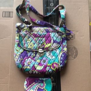 Vera Bradley Crossbody Bag and ID case